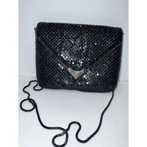Vintage Evening Bag Beaded Blk